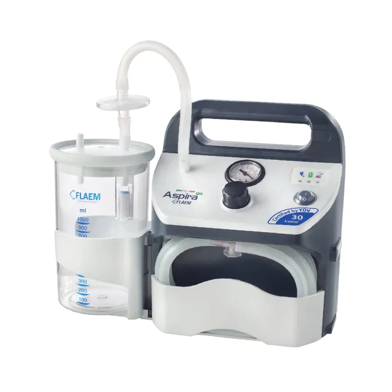 FLAEM ASPIRA GO 30l Profesjonalny Ssak Medyczny Zasilany Akumulatorowo, 30 l/min