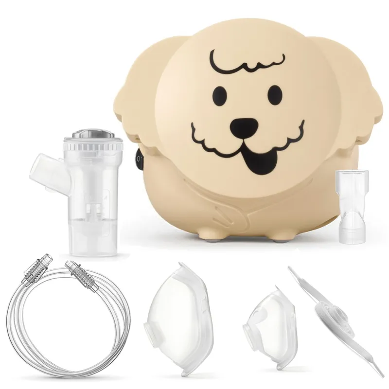 FLAEM PUPPY Inhalator Dziecięcy W Kształcie Pieska, 2 Maski, Certyfikowany