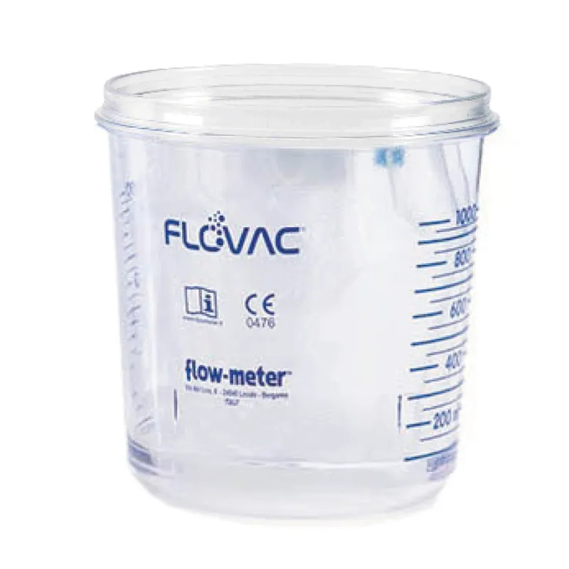 FLOVAC 20025 1 l Pojemnik Wielorazowy Do Ssaka, Bez Pokrywy I Filtra