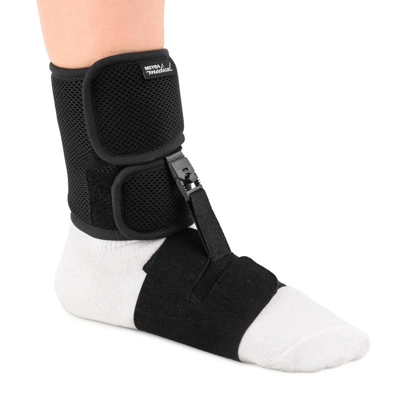 QMED FOOT-RISE ROZM. L Orteza Na Opadającą Stopę, Wkładka Do Buta, Elastyczna Taśma