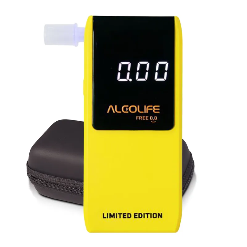 ALCOLIFE FREE Alkomat, Limitowana Wersja, Technologia Elektrochemiczna - ŻÓŁTY