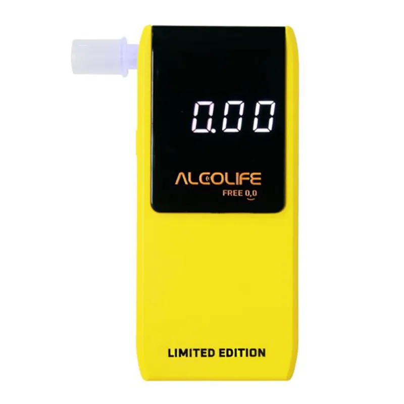 ALCOLIFE FREE Alkomat, Limitowana Wersja, Technologia Elektrochemiczna - ŻÓŁTY