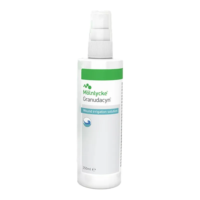 GRANUDACYN 250 ml Roztwór Do Oczyszczania Ran, Płyn Do Irygacji Ran