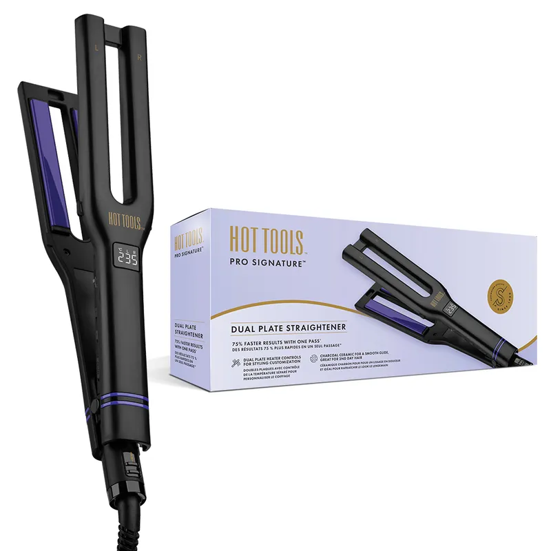 HOT TOOLS PRO SIGNATURE HTST2589UKEPROSTOWNICA Do Włosów Z Podwójnymi Płytkami