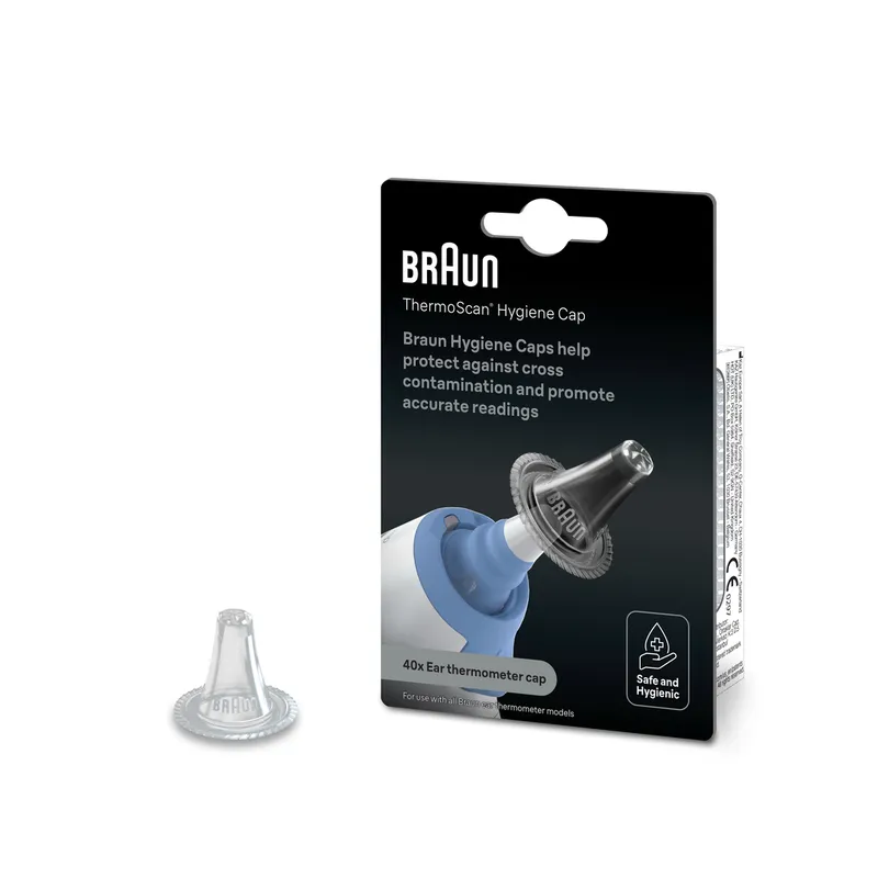 BRAUN LF40 Kapturki Do Termometrów Dousznych, ThermoScan., Jednorazowe, 40 szt