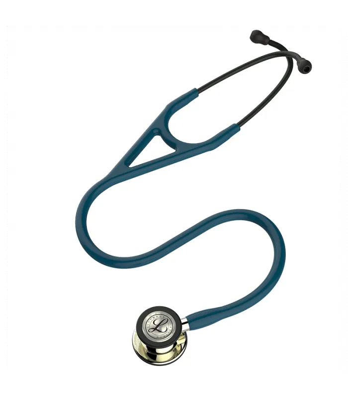 LITTMANN CARDIOLOGY IV 6190 CHAMPAGNE-FINISH CARIBBEAN BLUE Stetoskop Kardiologiczny