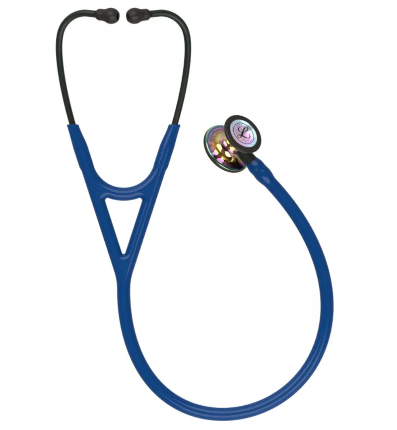 LITTMANN CARDIOLOGY IV 6242 HIGH POLISH RAINBOW NAVY BLACK Stetoskop Kardiologiczny