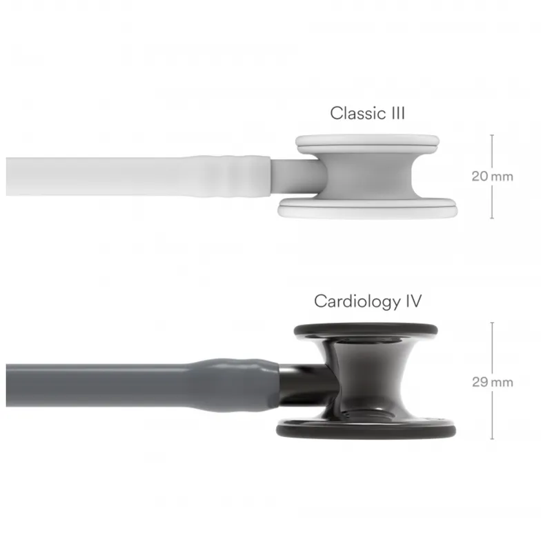 LITTMANN CARDIOLOGY IV 6238 HIGH POLISH SMOKE-FINISH GREY Stetoskop Kardiologiczny