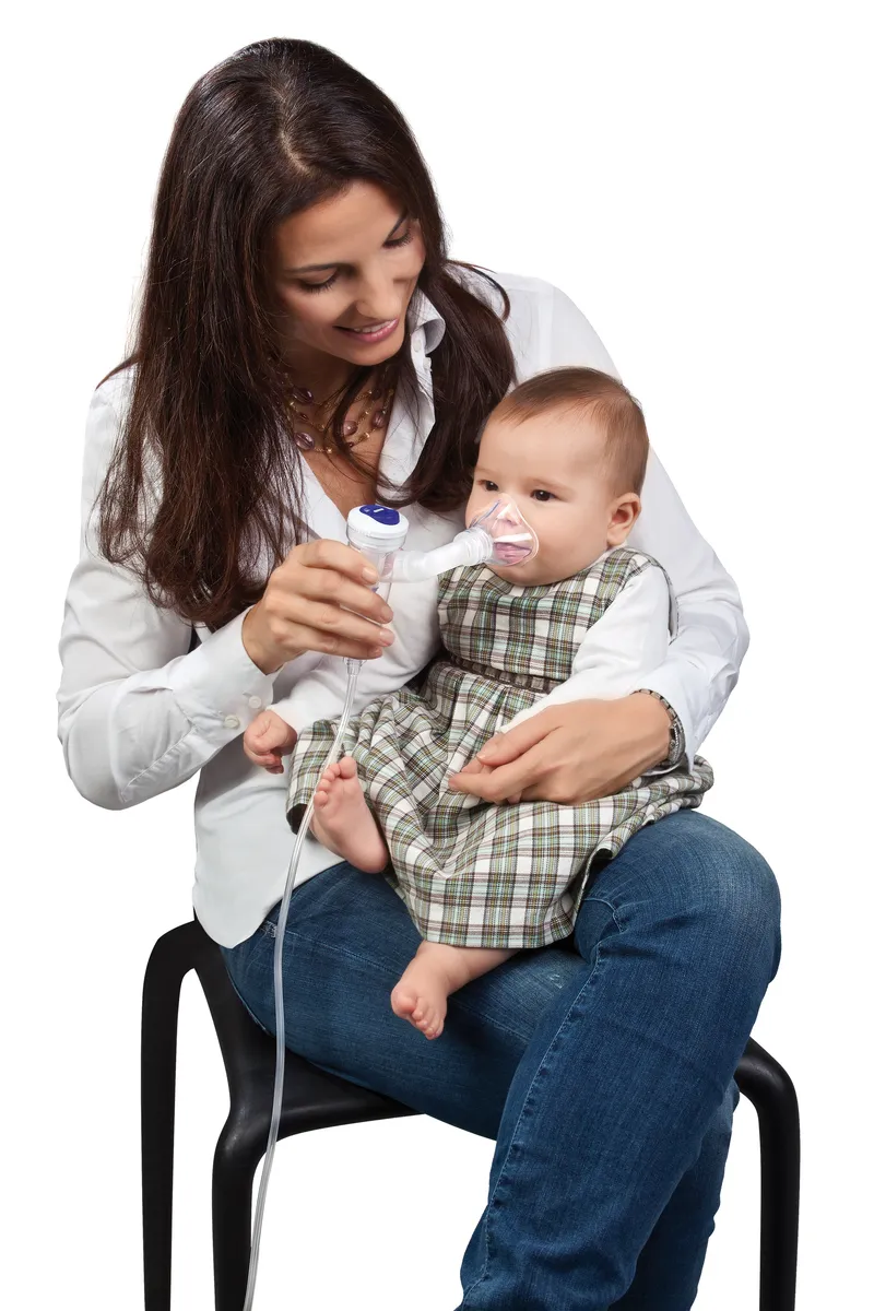 FLAEM BABY MASK 1–3 Lata Maseczka Silikonowa Do Nebulizacji, Dla Dzieci