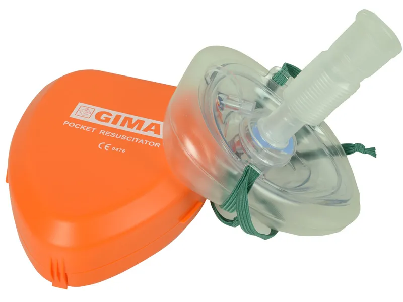 GIMA CPR POCKET Maska Do Resuscytacji, Z Zaworem I Filtrem, W Pudełku