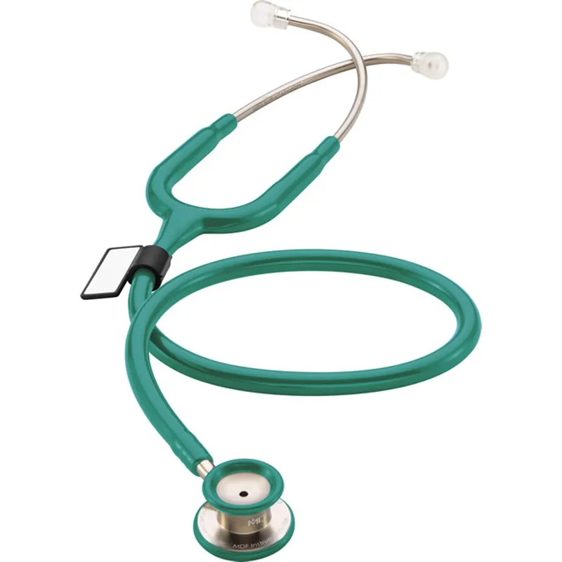 MDF 777C (MDF 9) Stetoskop Pediatryczny, Dwustronna Głowica, Stal Nierdzewna - ZIELONY