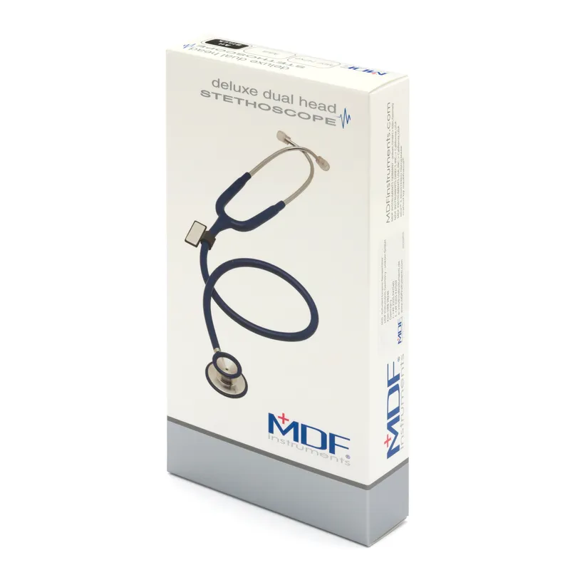MDF 747XP DELUXE DUAL HEAD BURGUND (MDF 17) Stetoskop Internistyczny, Dwugłowicowy