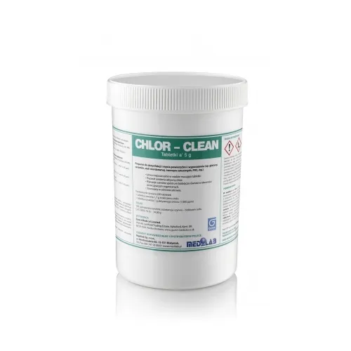MEDILAB CLEAN Preparat Dezynfekujący W Tabletkach O Działaniu Sporobójczym