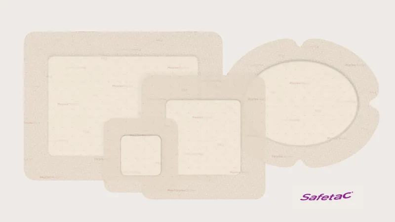 MÖLNLYCKE MEPILEX BORDER FLEX 15 x 15 cm Opatrunek Chłonny Piankowy, 5 szt