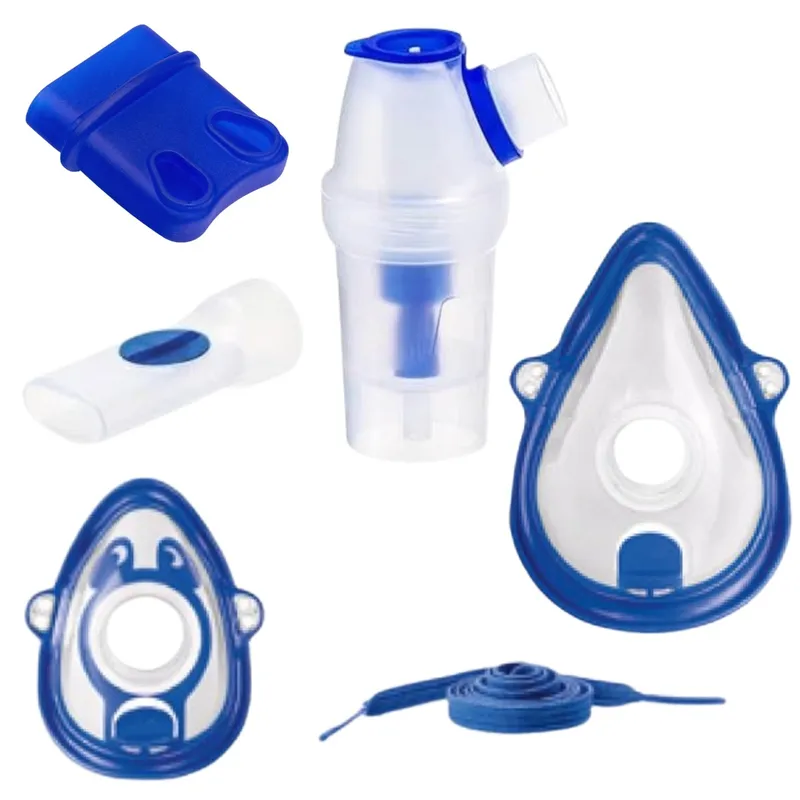 FLAEM RF6 PLUS KIT Zestaw Akcesoriów Nebulizator RF6, Maski, Ustnik, Końcówka, Przewód