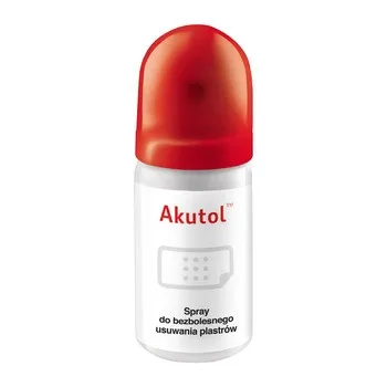 AKUTOL 35 ml Spray Do Usuwania Plastrów, Łatwe I Bezbolesne Usuwanie Plastrów