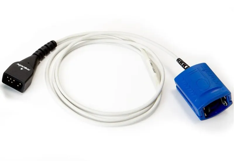 NONIN 8000AP 1 m Sensor Pulsoksymetru Pediatryczny, Wielorazowy, Z Klipsem