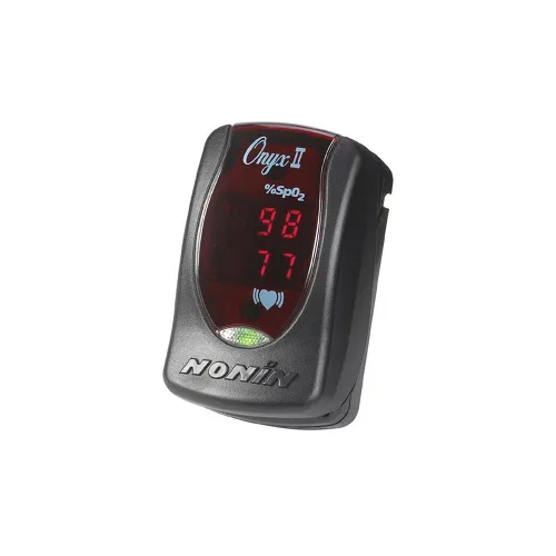 NONIN ONYX VANTAGE 9590 Pulsoksymetr Napalcowy, Z Certyfikacją USA - CZARNY