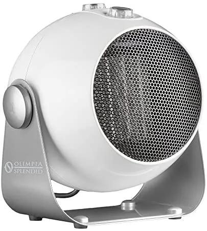 OLIMPIA SPLENDID CALDODESIGN Termowentylator Ceramiczny, 1800 W, Retro Styl