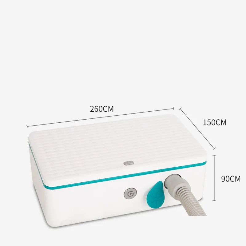 TOPSON Pudełko Do Dezynfekcji Maseczek Wielorazowych I Masek CPAP BiPAP, Ozonator