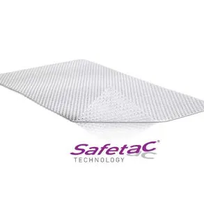 MÖLNLYCKE MEPITEL 7,5 cm X 10 cm Opatrunek Kontaktowy Safetac, 10 szt