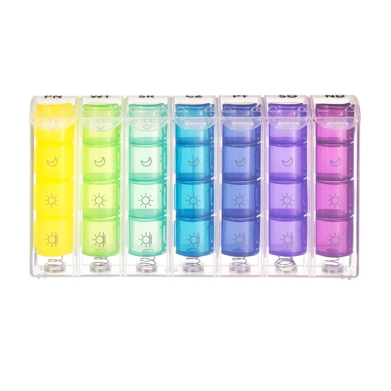 VITAMMY PILLA SLIDE 7x4 Tygodniowa Kasetka Na Leki