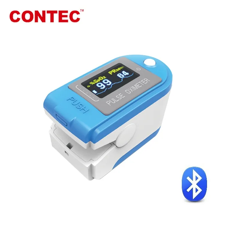 CONTEC CMS50D-BT Pulsoksymetr Napalcowy, Bluetooth, Automatyczne Wyłączanie