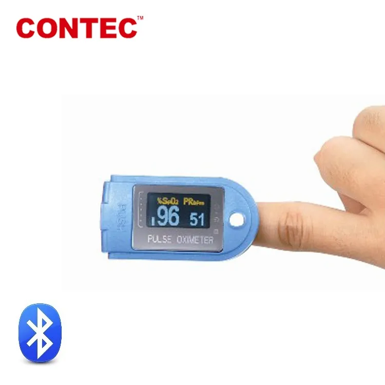 CONTEC CMS50D-BT Pulsoksymetr Napalcowy, Bluetooth, Automatyczne Wyłączanie