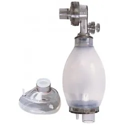 RESUSCYTATOR Silikonowy Dla Dzieci Z Maską 3, 470 ml, Wielorazowy, Do 30 kg