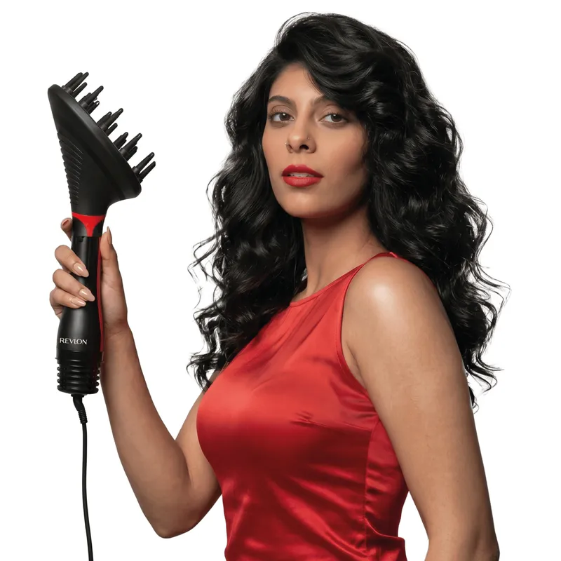 REVLON RVDR5373E ONE-STEP BLOW-DRY Suszarko-Lokówka 4 w 1, Szczotka Wielofunkcyjna