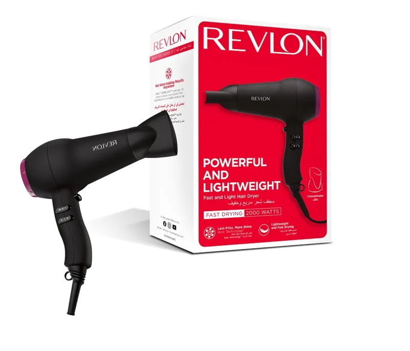 REVLON PERFECT HEAT RVDR5823 Suszarka Do Włosów, 2000 W, Jonizacja