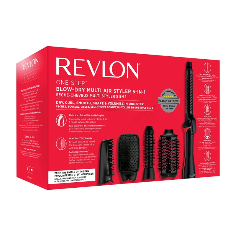 REVLON RVDR5371 ONE-STEP BLOW-DRYE Suszarko-Lokówka 5w1 Do Stylizacji I Objętości