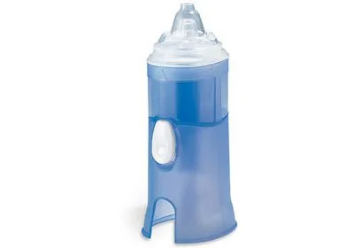 FLAEM RHINO CLEAR Nebulizator Do Oczyszczania Zatok, 3 Końcówki - NIEBIESKI