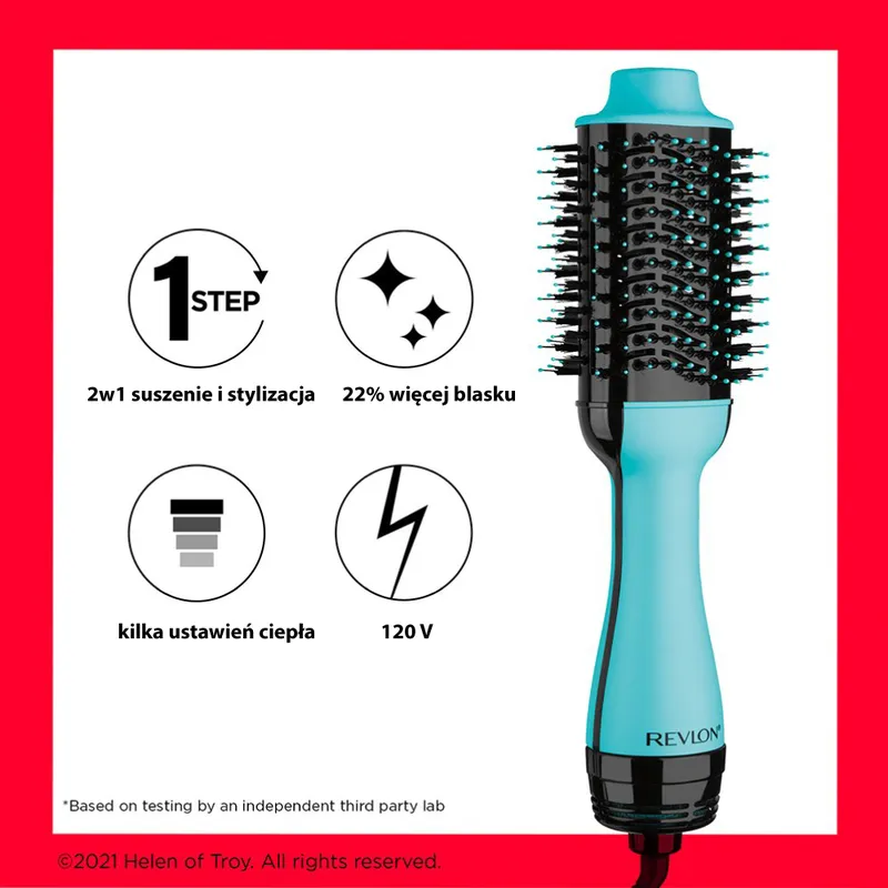 REVLON ONE STEP RVDR5222MUKE Suszarko-Lokówka, Ceramiczna - Miętowa