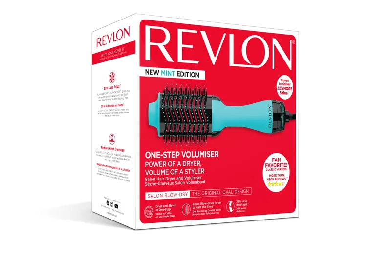 REVLON ONE STEP RVDR5222MUKE Suszarko-Lokówka, Ceramiczna - Miętowa