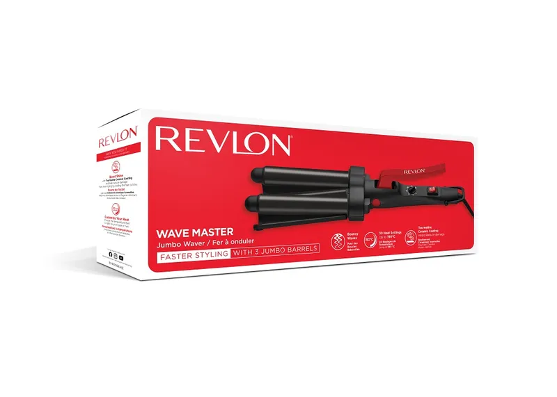 REVLON WAVE MASTER JUMBO WAVER RVIR 3056UKE Falownica Do Włosów, Lokówka, Karbownica