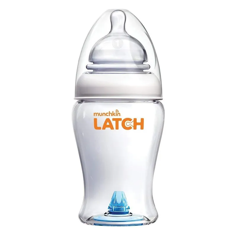 MUNCHKIN LATCH 0M+ 240 ml Butelka Dla Dziecka, Antykolkowa Imitująca Pierś