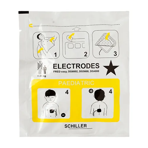 SCHILLER Elektrody Dla Dzieci Do Defibrylatora AED Fred PA-1, Easyport, Easyport Plus