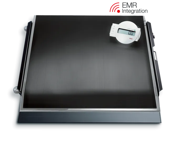 SECA 675 KL III Waga Platformowa Elektroniczna, Zdalny Wyświetlacz, Na Kółkach