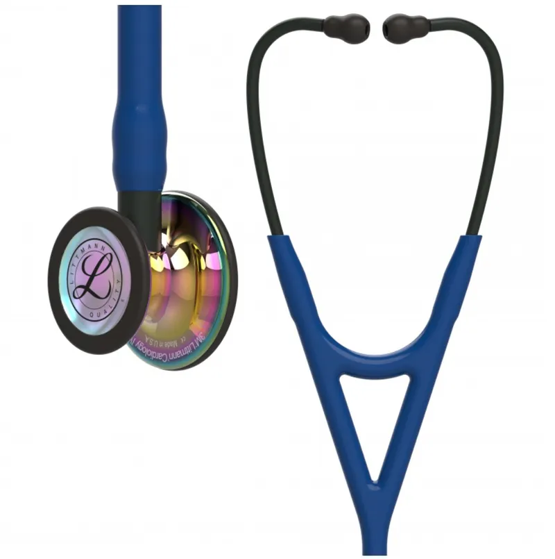 LITTMANN CARDIOLOGY IV 6242 HIGH POLISH RAINBOW NAVY BLACK Stetoskop Kardiologiczny