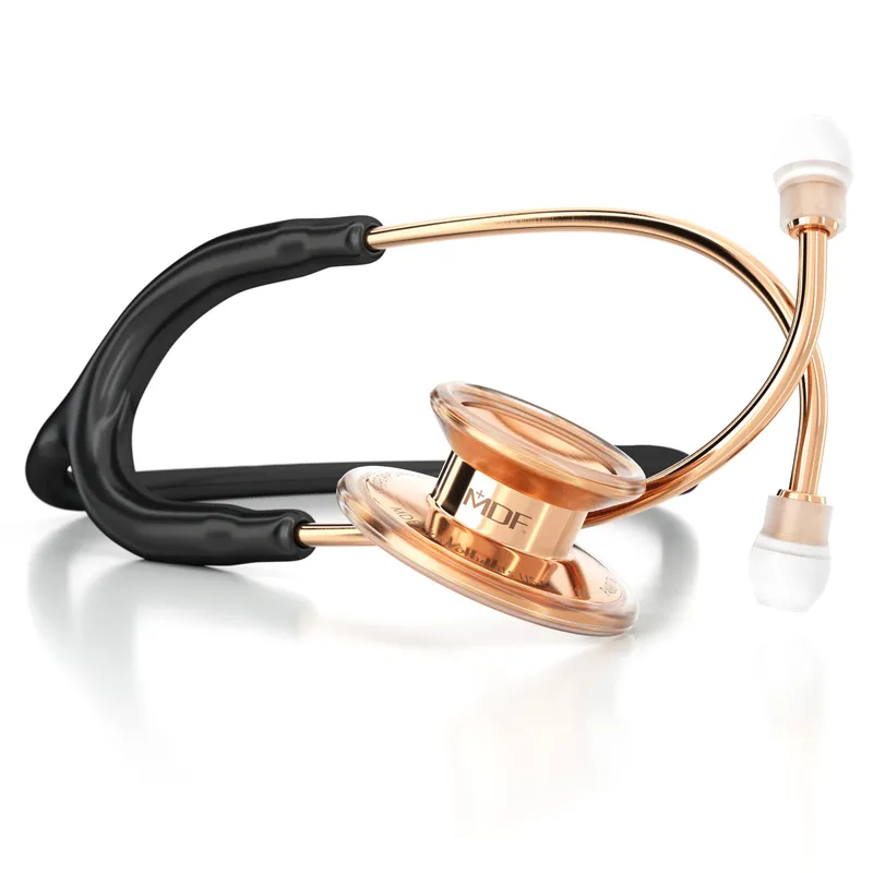 MDF 777 MD ONE ROSE GOLD/CZARNY (MDF 11) Stetoskop Internistyczny, Dwugłowicowy