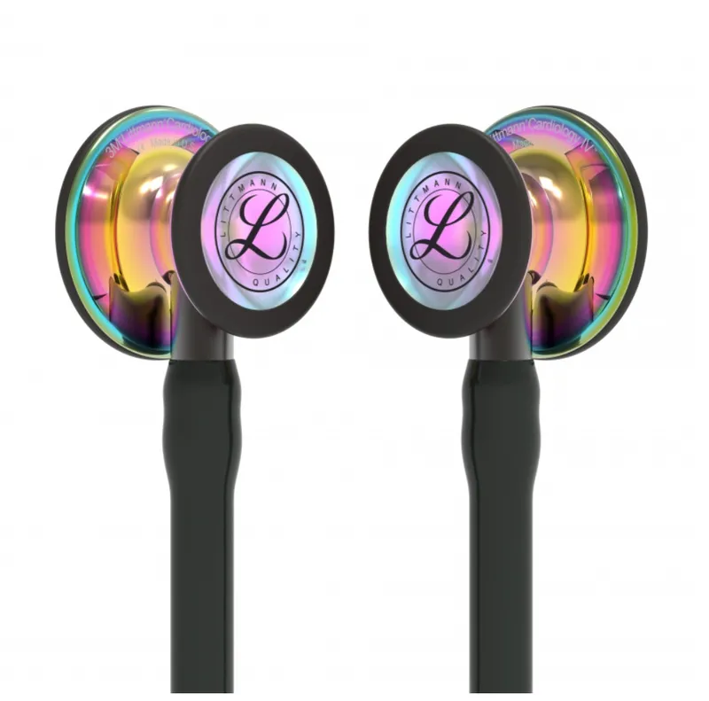 LITTMANN CARDIOLOGY IV 6240 HIGH POLISH RAINBOW-FINISH BLACK Stetoskop Kardiologiczny