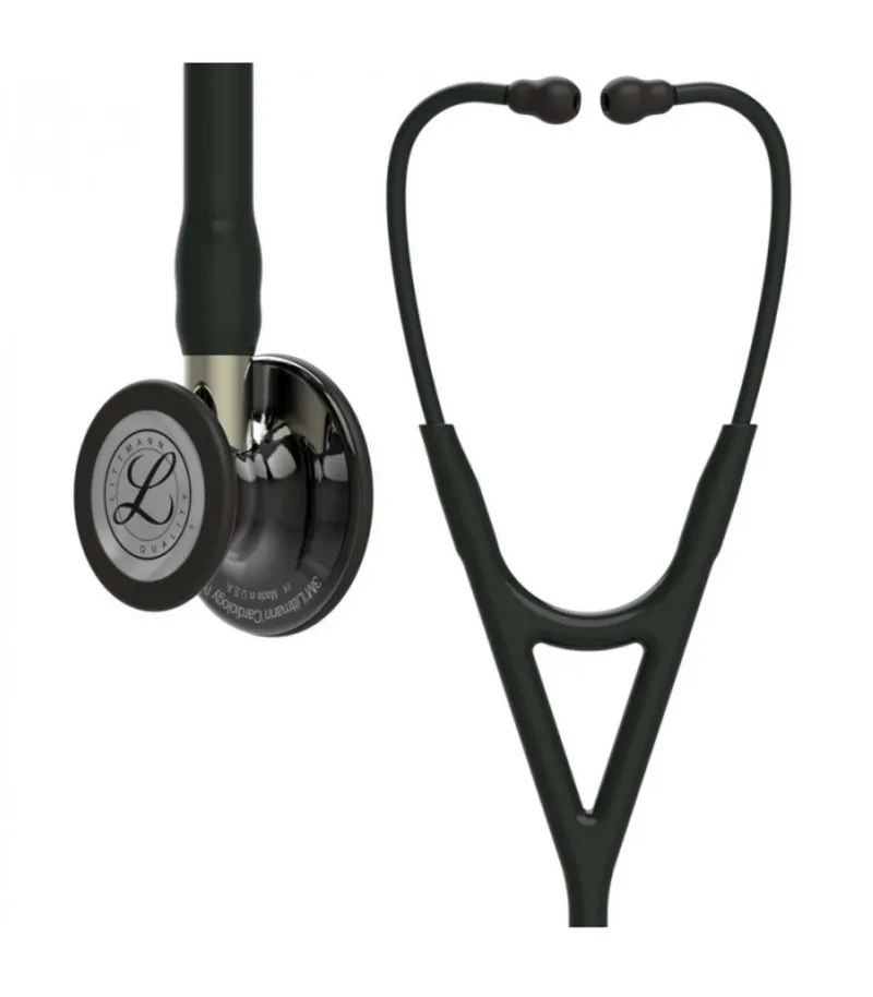 LITTMANN CARDIOLOGY IV 6204 HIGH POLISH SMOKE BLACK GOLD Stetoskop Kardiologiczny