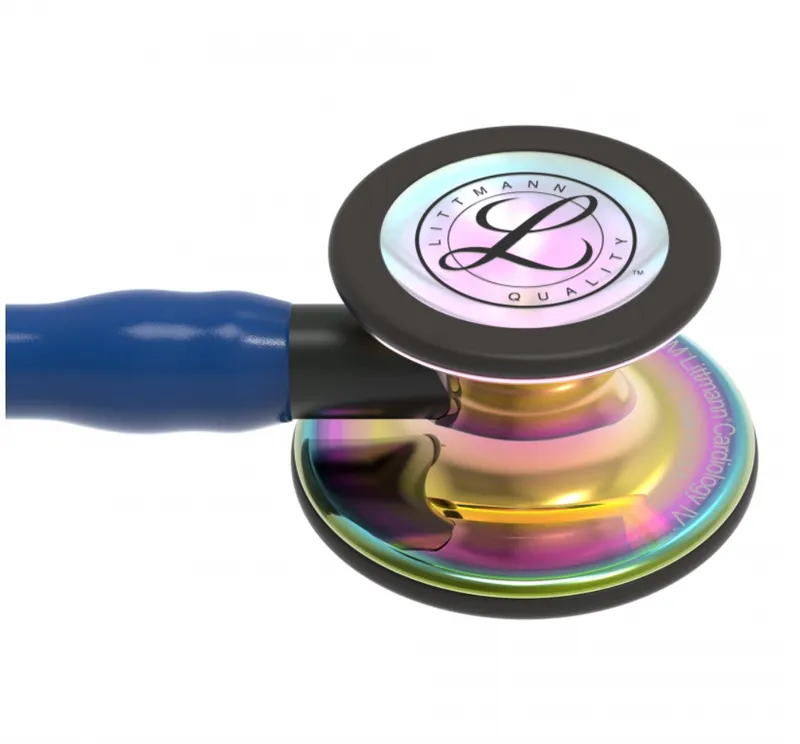 LITTMANN CARDIOLOGY IV 6242 HIGH POLISH RAINBOW NAVY BLACK Stetoskop Kardiologiczny