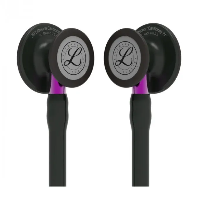 LITTMANN CARDIOLOGY IV 6203 BLACK-FINISH BLACK PURPLE Stetoskop Kardiologiczny