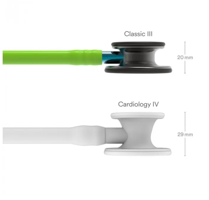 LITTMANN CLASSIC III 5875 SMOKE LIME BLUE Stetoskop Internistyczny