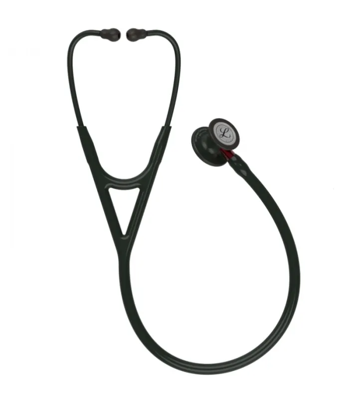 LITTMANN CARDIOLOGY IV 6200 BLACK-FINISH RED Stetoskop Kardiologiczny, Wysoki Profil