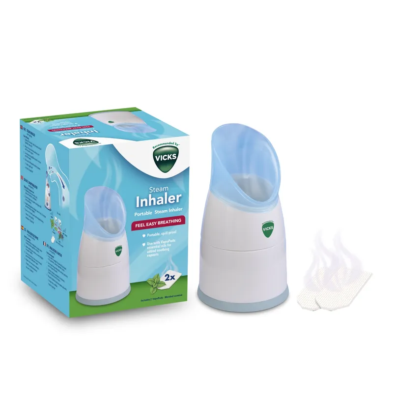 VICKS V1300 NEW STEAM INHALER Inhalator Parowy Z Wkładkami VapoPads