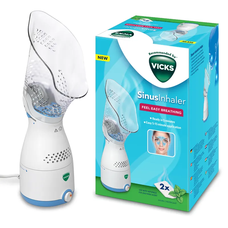 VICKS VH200 SINUS INHALER Inhalator Zatokowy, Osobisty, Z Wkładami VapoPads