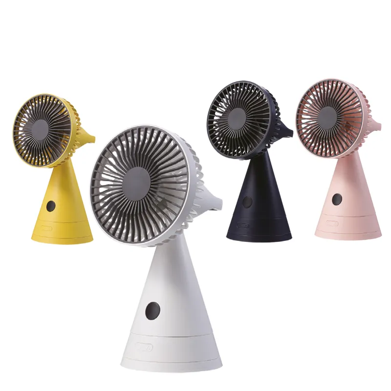 VITAMMY DREAM DESK FAN Mini Wentylator Biurkowy USB, 4000 mAh - SZARY